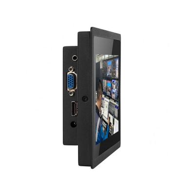 6.5 inch flat bezel panel mount lcd monitor