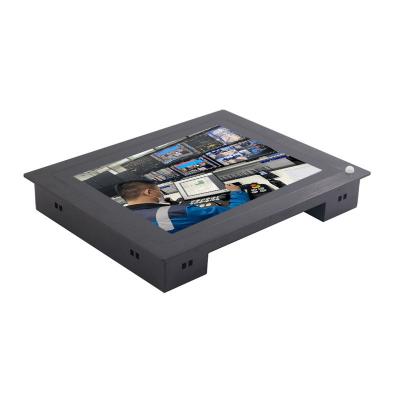 7 inch flat bezel panel mount lcd monitor 