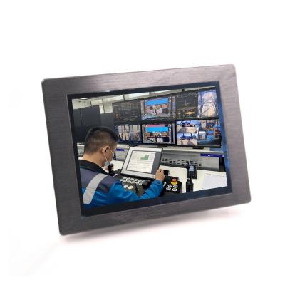 8 inch flat bezel panel mount lcd monitor