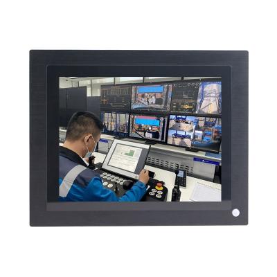 9.7 inch flat bezel panel mount lcd monitor