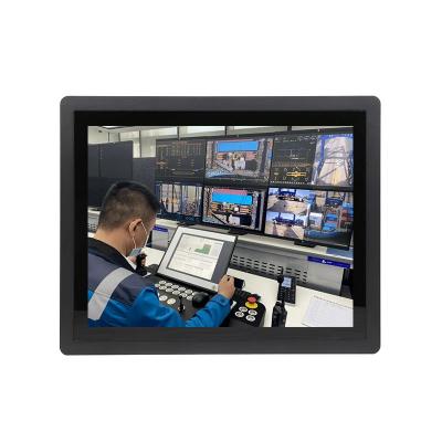 10.4 inch flat bezel panel mount lcd monitor 