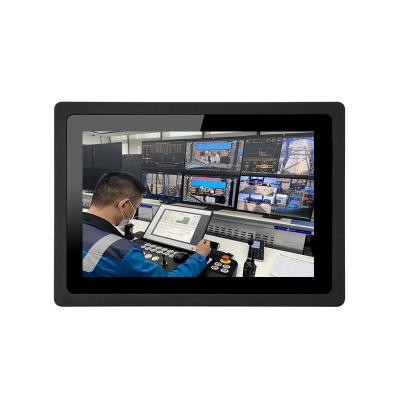 13.3 inch flat bezel panel mount lcd monitor