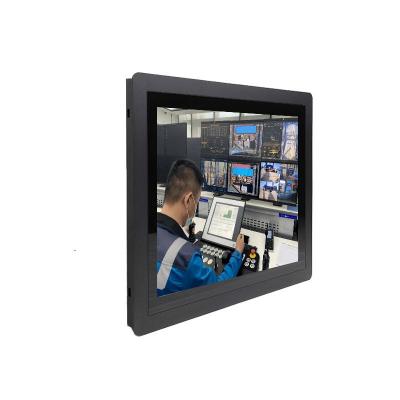 15 inch flat bezel panel mount lcd monitor
