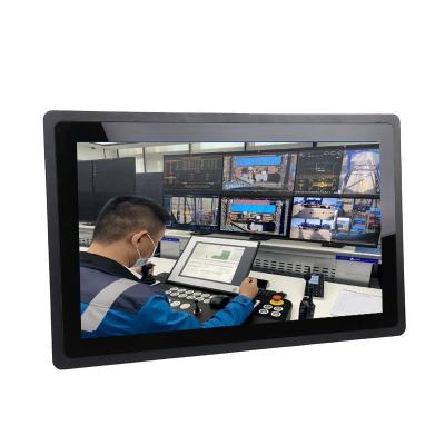 17.3 inch flat bezel panel mount lcd monitor 