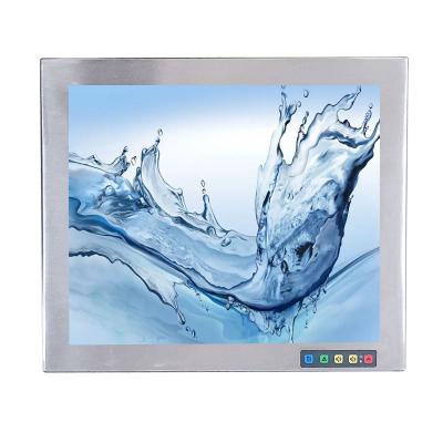 19 inch stainless steel full IP65 monitor 