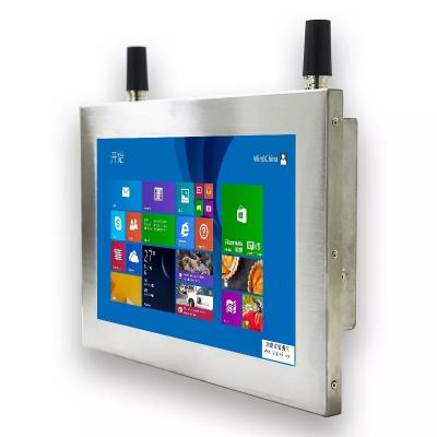 6.5 inch full IP65 stainless steel panel pc