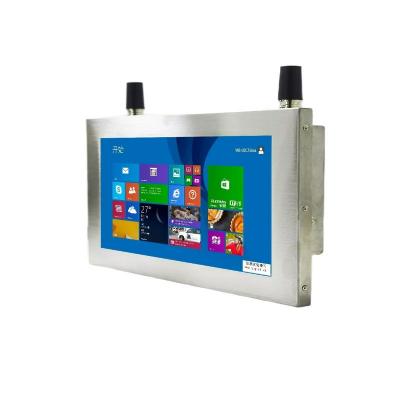 10.1 inch stainless steel full IP67 all in one panel pc