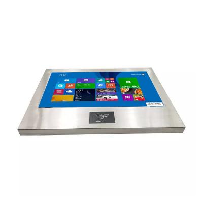 19 inch full IP65 stainless steel touch panel pc with RFID