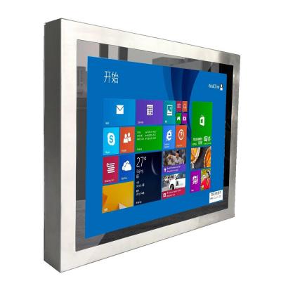 43 inch full IP65 stainless steel AIO panel pc